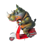 Carlos and Albert Carlos and Albert Rhino on Vespa (Mini)